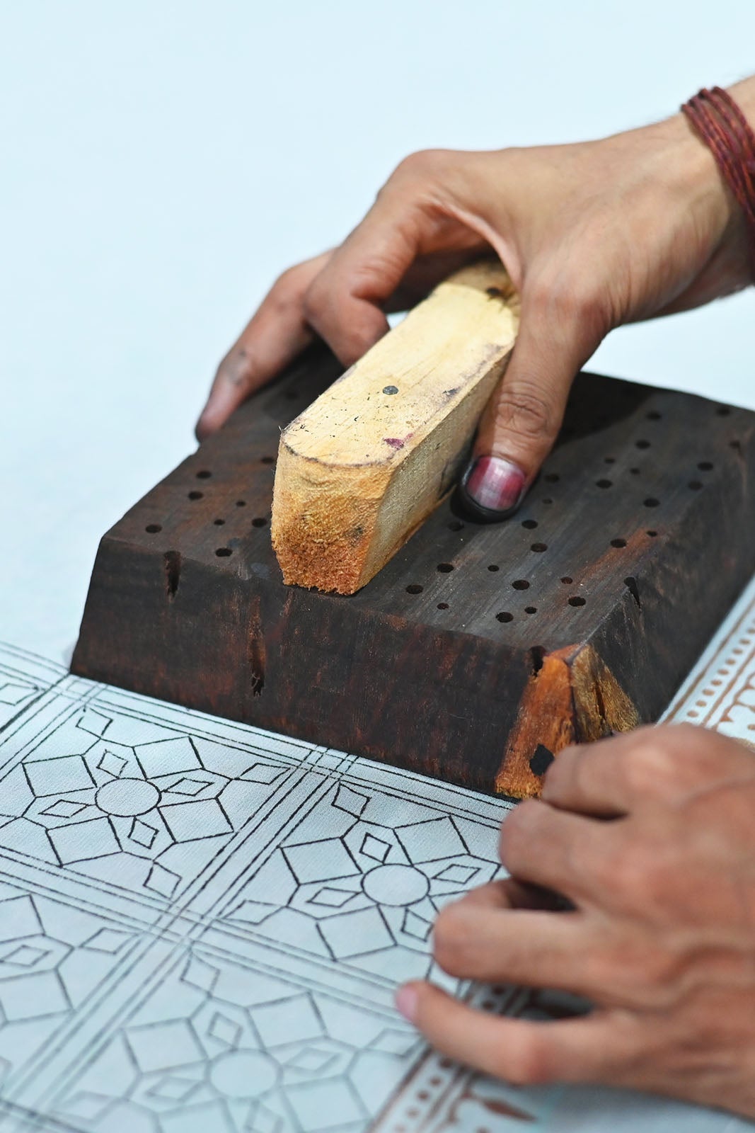 BTS: Block Printing the Alia Print