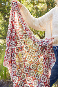 alia georgette scarf held wide open